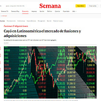 Cay en Latinoamrica el mercado de fusiones y adquisiciones